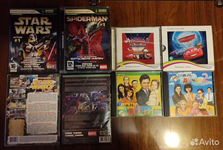 DVD пк игры