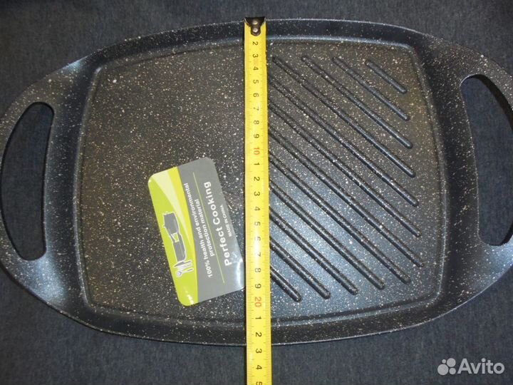 Сковорода-гриль прямоугольный perfect cooking