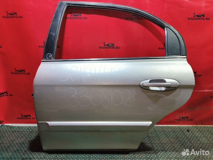 Дверь задняя левая Hyundai Sonata 4 EF дефект