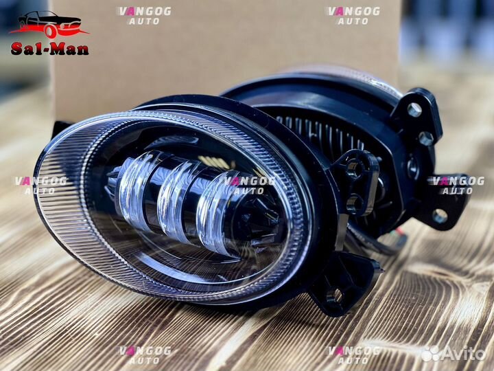 Птф LED мерседес (овал) 50ватт 