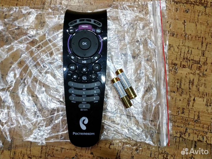 Пульт Ростелеком с батареями
