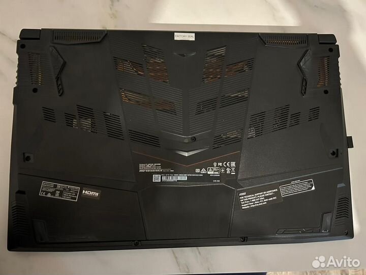 Мощный Игровой ноутбук msi GF75 Thin 10Sek