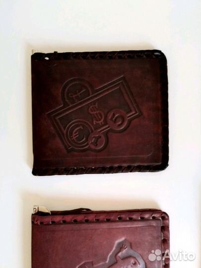 Зажим для денег (натуральная кожа)