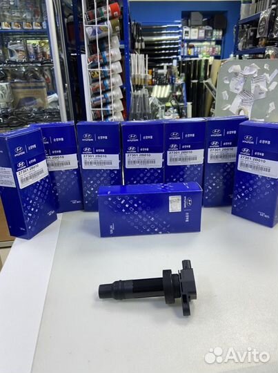 Катушка зажигания hyundai solaris kia rio