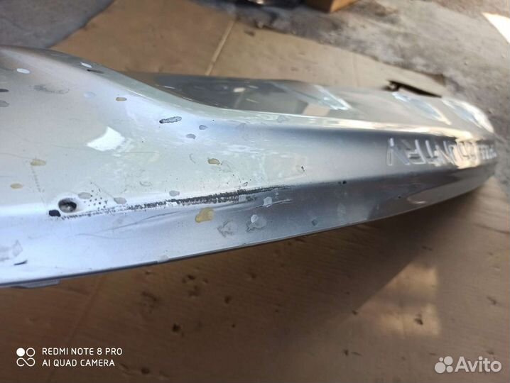 Volvo V40 юбка заднего бампера накладка