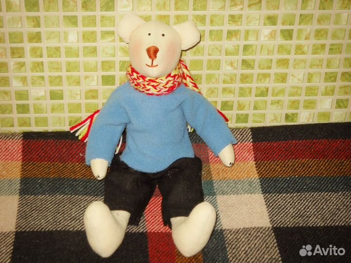 Мишки-тильда (ручная работа)