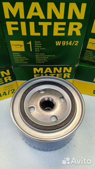 Масляный фильтр Mann Filter W914/2