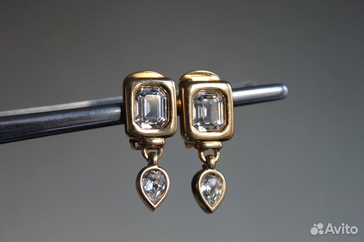 Винтажные клипсы от Lady Remington. Клеймо LR