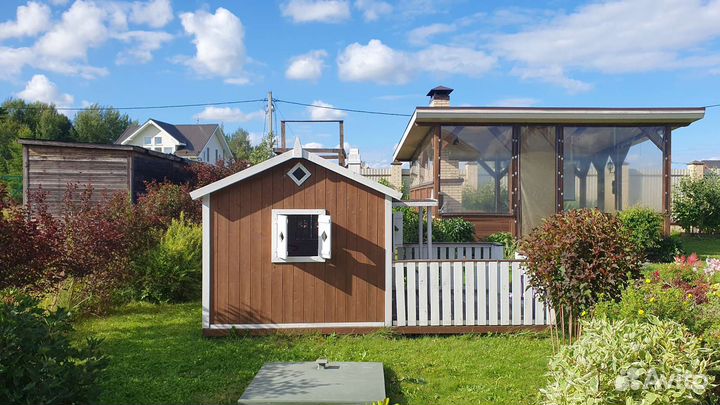 Детский домик для дачи