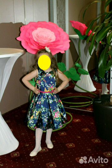 Платье для девочки рост 122