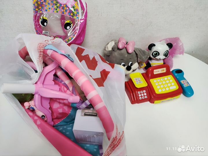 Детские игрушки пакетом