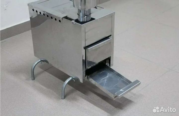 Печка для мобильной бани