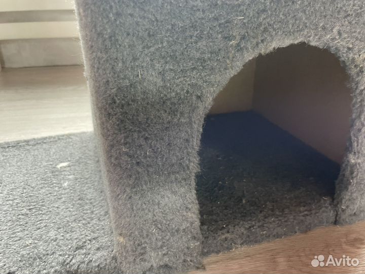 Когтеточка домик для кошки