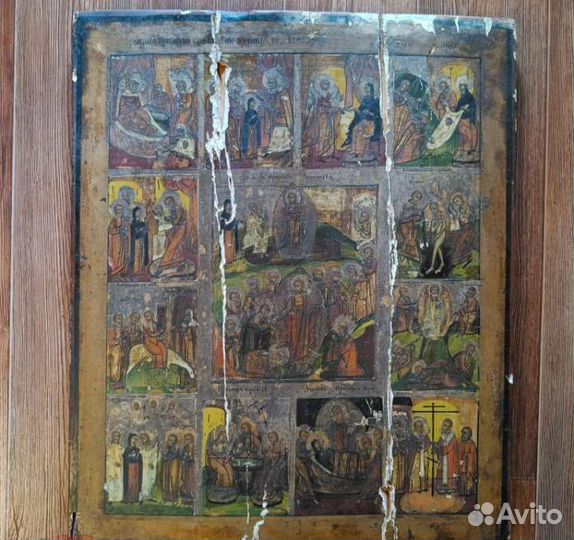 Антикварная икона 