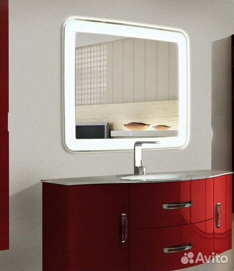 Зеркало Art&Max Latina AM-Lat-750-800-DS-F