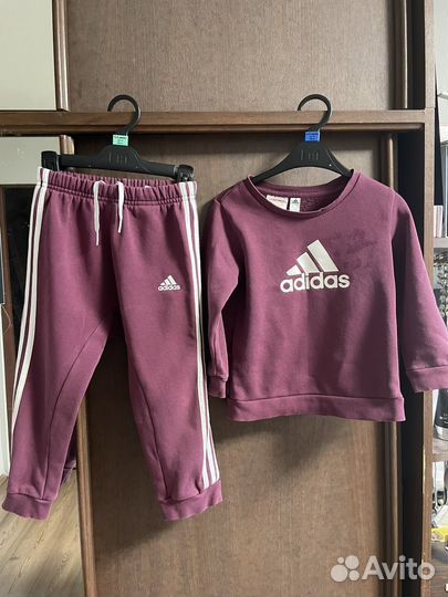 Спортивный костюм теплый детский р 98 adidas