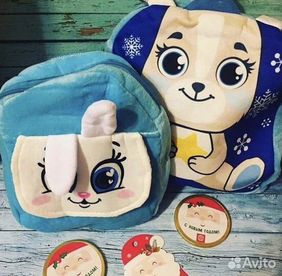 Детские рюкзачки новогодняя упаковка