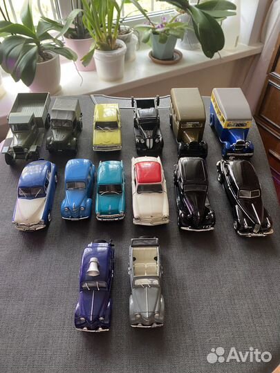 Машинки модели СССР