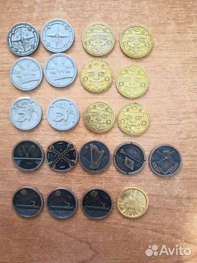 Монеты сокровища пятёрочки