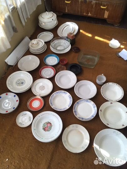 Посуда СССР разная