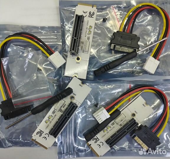 Переходник m. 2 на pci express x4