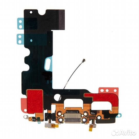Шлейф с разъёмом зарядки, гарнитуры и антенной для