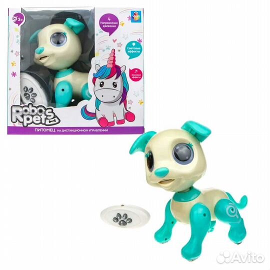 Интерактивная игрушка Robo Pets Щенок 1Toy Т20973