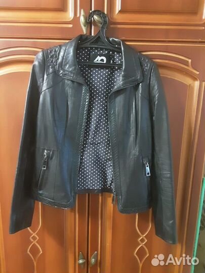 Куртка кожаная