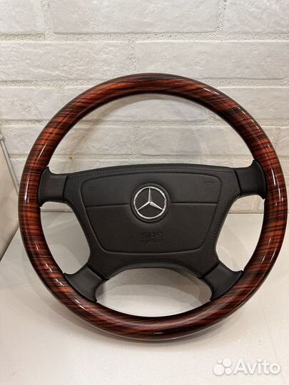 Руль дерево забрана w124 w140 w201