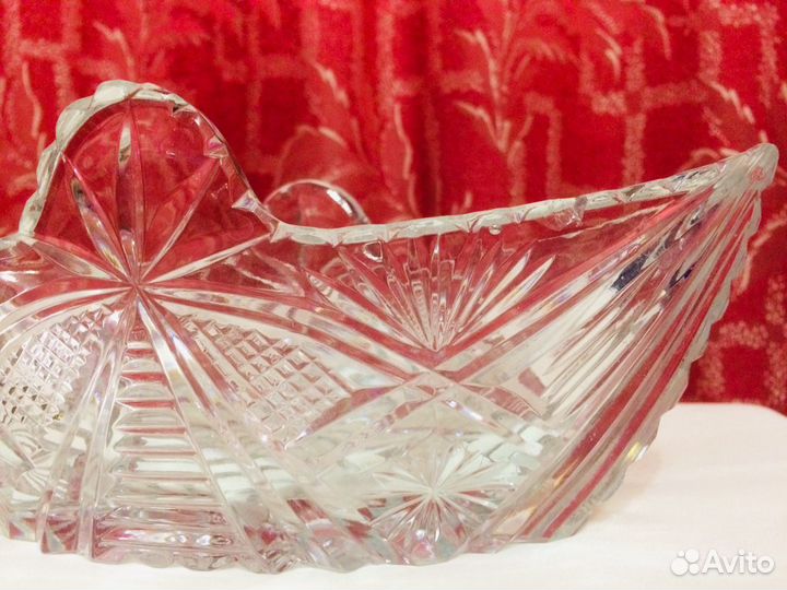 Салатники хрустальные. СССР. Чехословакия