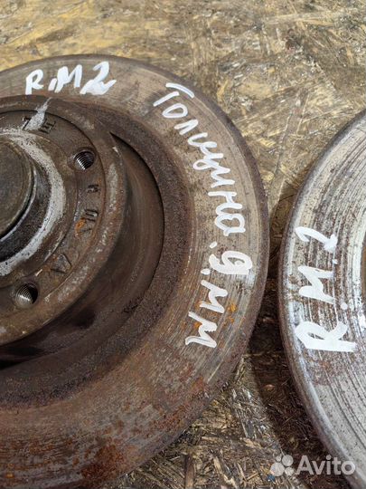 Тормозные диски задние пара Рено меган 2 270 мм