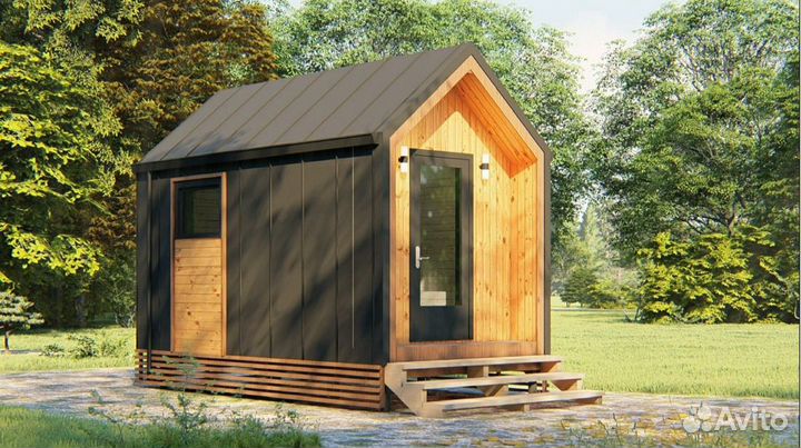 Баня стильная