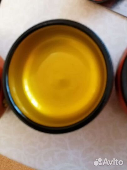 Набор деревянной посуды хохлома