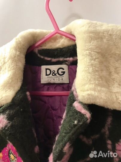 Пальто dolce gabbana на шесть лет