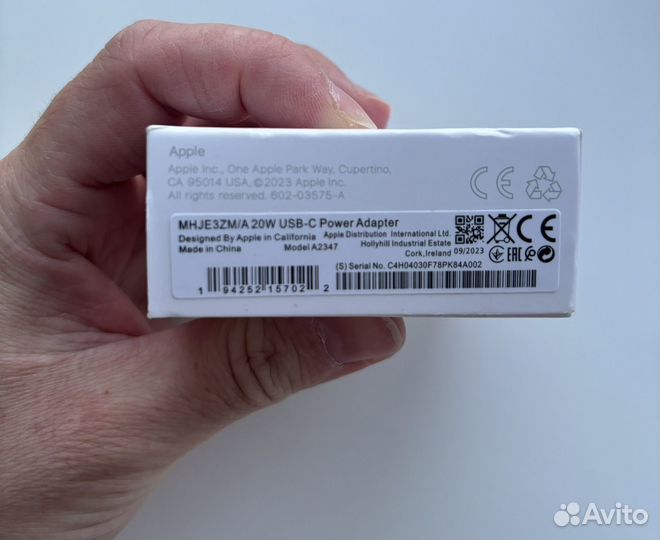 Блок питания apple 20w