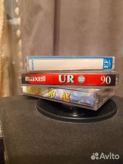 Аудиокассеты чистые