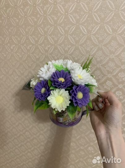 Мыльные букеты