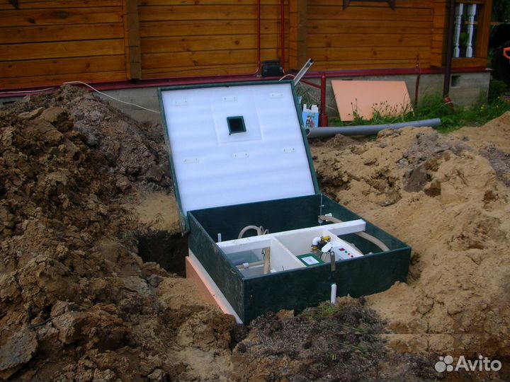 Септик эко Росток 8 с переливом