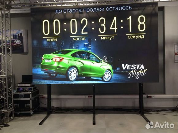 Аренда Экрана, Телевизоров, ЖК-панелей, Видеостен