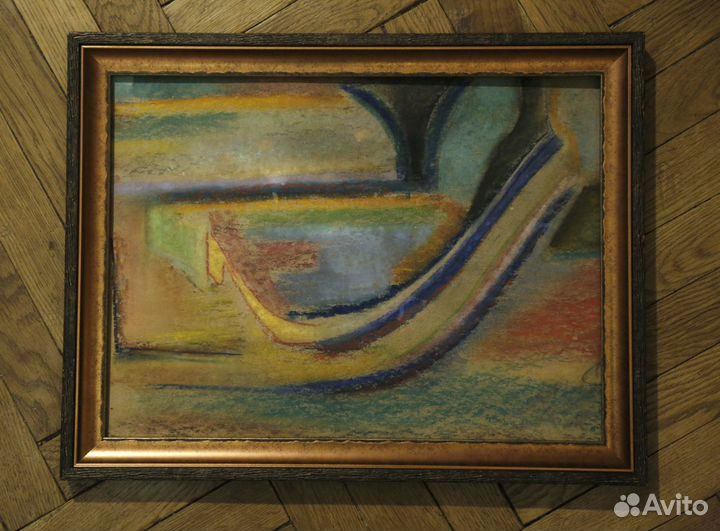 Картина Крымские пляжи абстракция