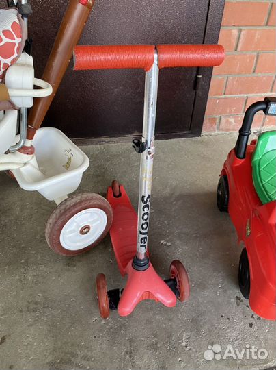 Самокат детский, машинка толокар, велосипед б/у