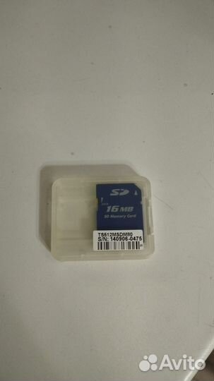 Карта памяти MicroSD Secure Digital 16Mb card.jpg