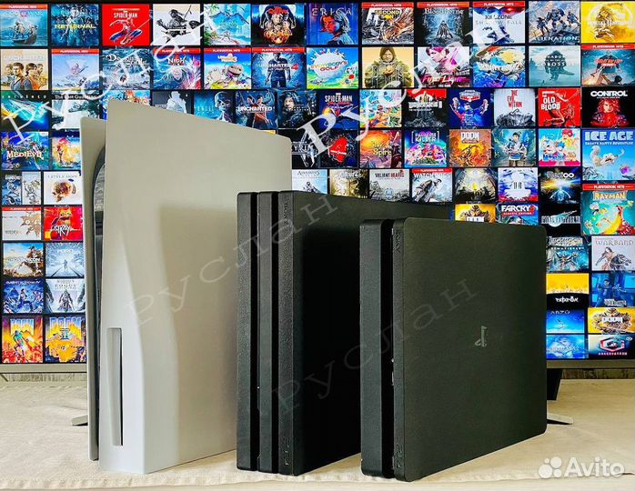 PS5/PS4/Slim/Pro (+400 Игр) PS Pluse