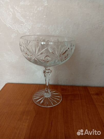 Хрустальная конфетница СССР