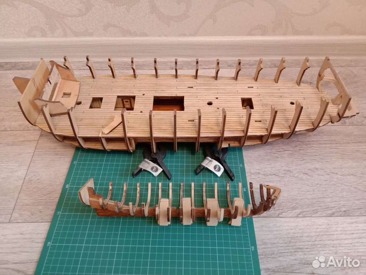 Deagostini корабль