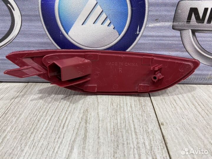 Катафот Отражатель заднего бампера Hyundai solaris