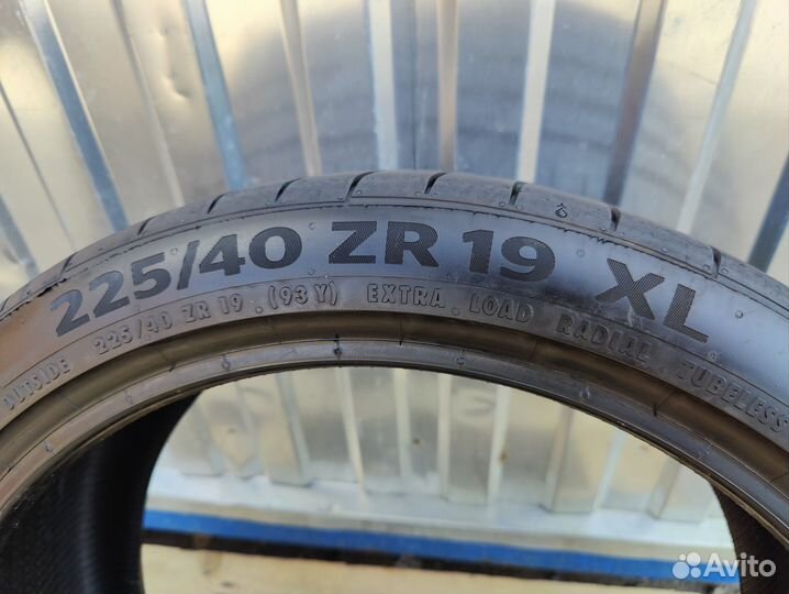 Continental ContiSportContact 6 225/40 R19 110Y