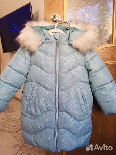 Куртка зимняя для девочки 104
