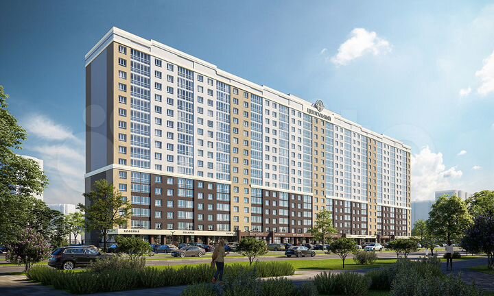 2-к. квартира, 40,2 м², 2/16 эт.