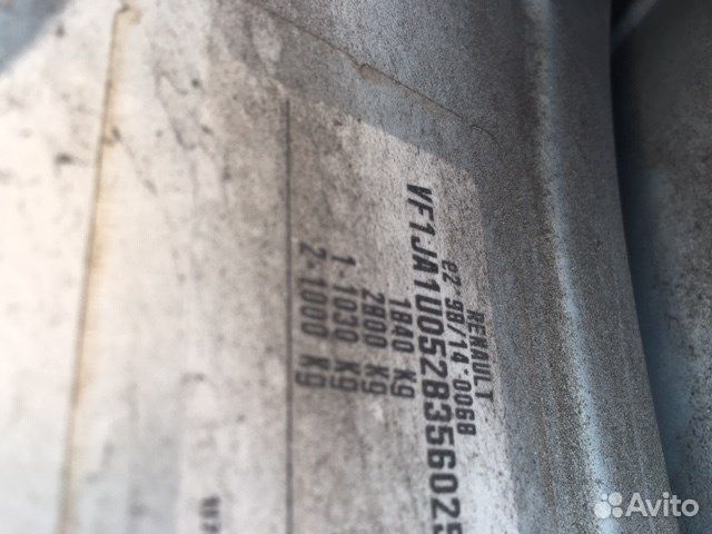 Разбор на запчасти Renault Scenic